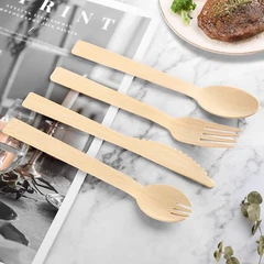 ڈسپوز ایبل بانس کٹلری